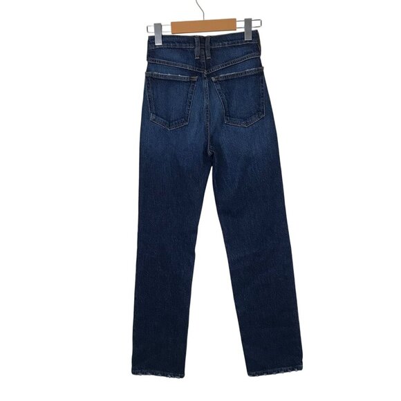 Frame Le High N Straight Jean In Hallam Size 23 - Picture 6 of 9